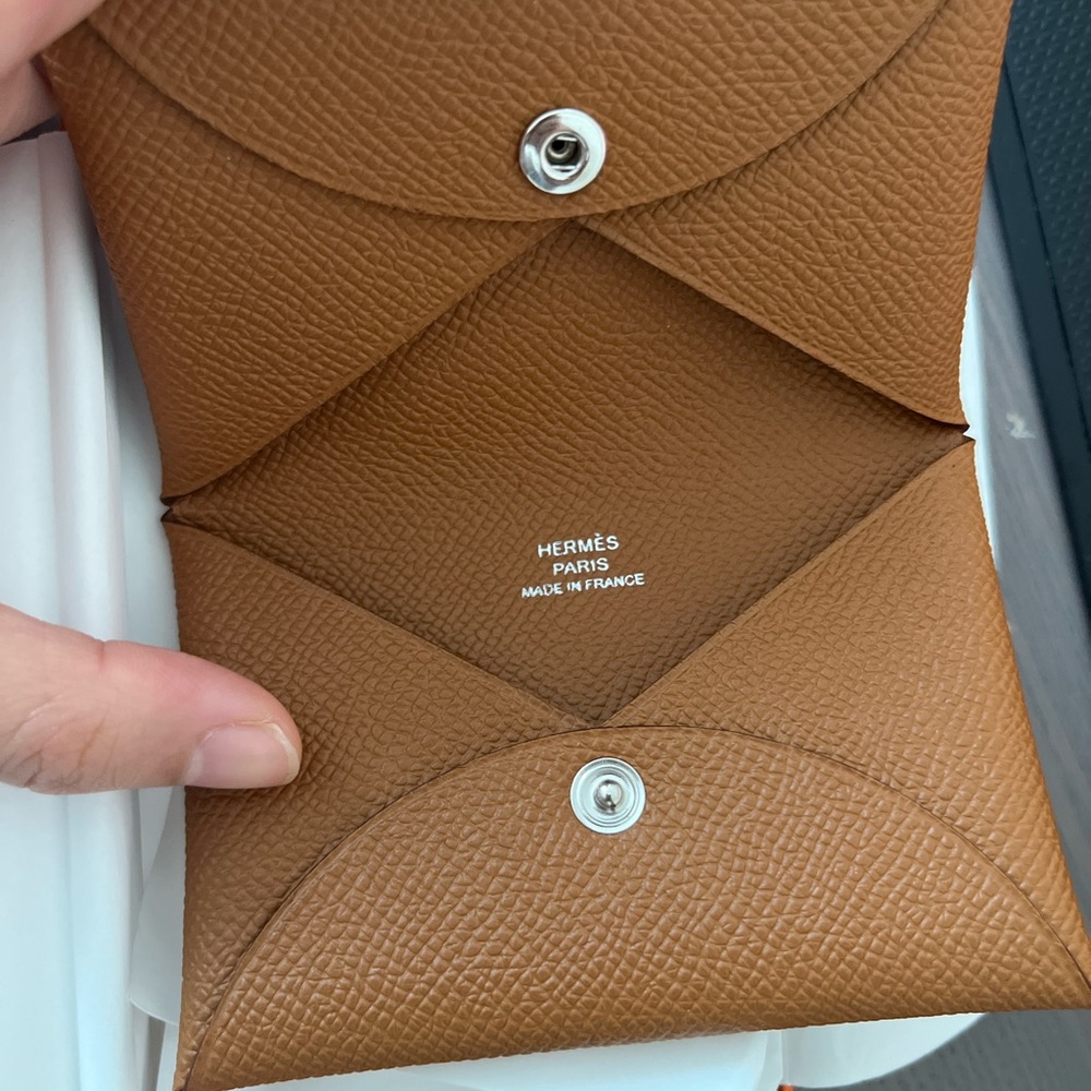 Hermes Calvi card holder